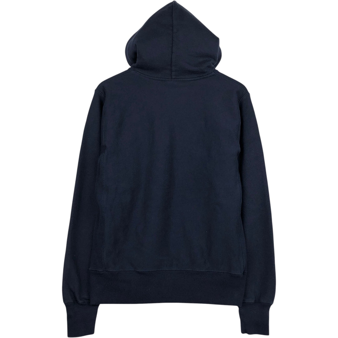 Champion REVERSE WEAVE Reverse Weave College Sweat Pullover Hoodie Men's S cotton navy blue type Vintage Second Hand