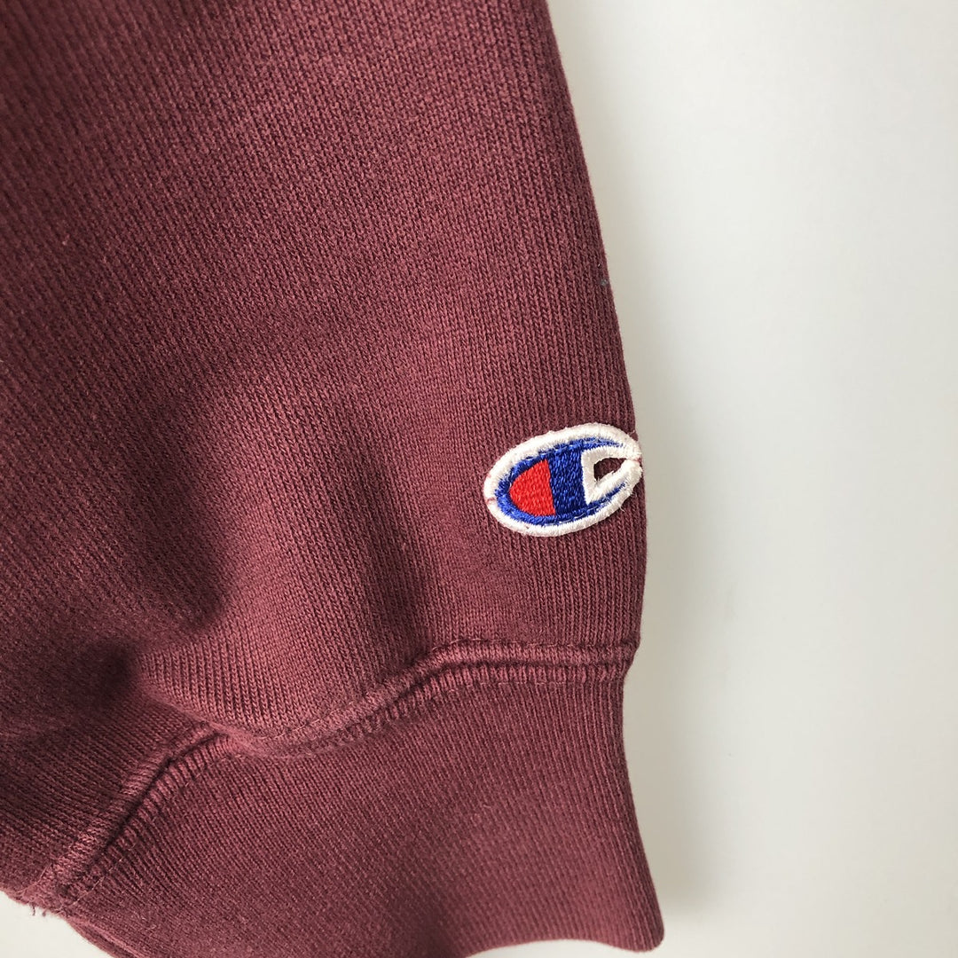 2000'S Champion Original Reverse Weave College Sweatshirt Pullover Hoodie, Men's Size XL (approx.) cotton red type Vintage Second Hand