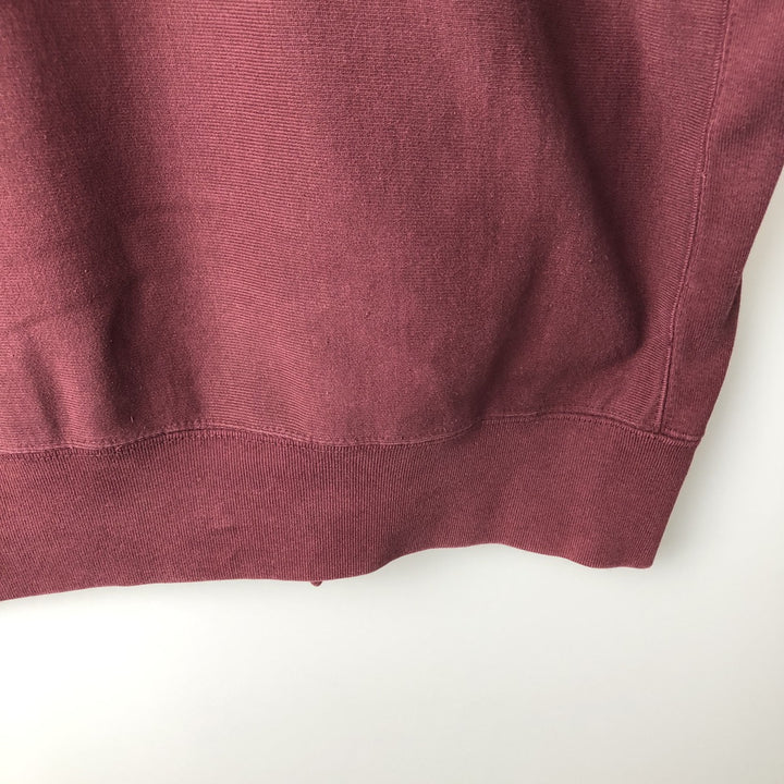 2000'S Champion Original Reverse Weave College Sweatshirt Pullover Hoodie, Men's Size XL (approx.) cotton red type Vintage Second Hand