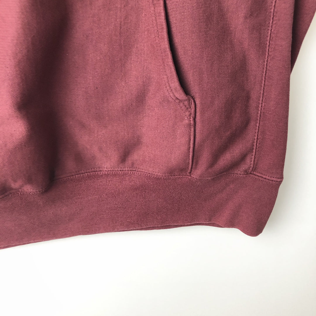 2000'S Champion Original Reverse Weave College Sweatshirt Pullover Hoodie, Men's Size XL (approx.) cotton red type Vintage Second Hand