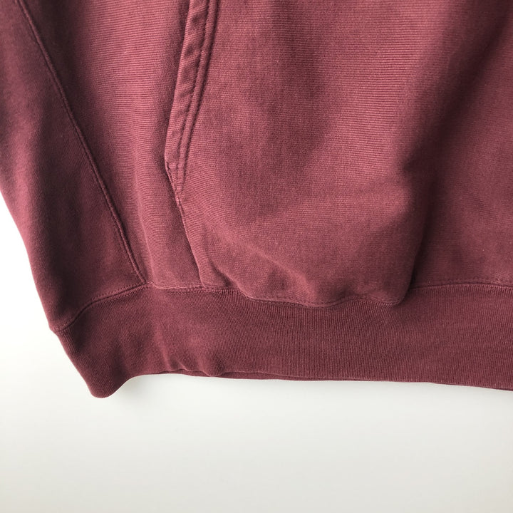 2000'S Champion Original Reverse Weave College Sweatshirt Pullover Hoodie, Men's Size XL (approx.) cotton red type Vintage Second Hand