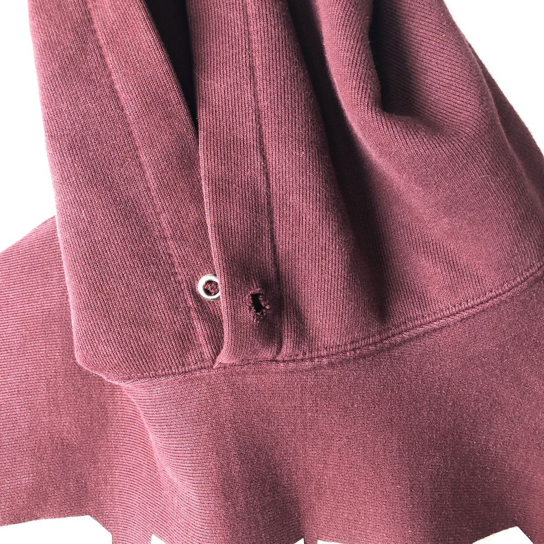 2000'S Champion Original Reverse Weave College Sweatshirt Pullover Hoodie, Men's Size XL (approx.) cotton red type Vintage Second Hand