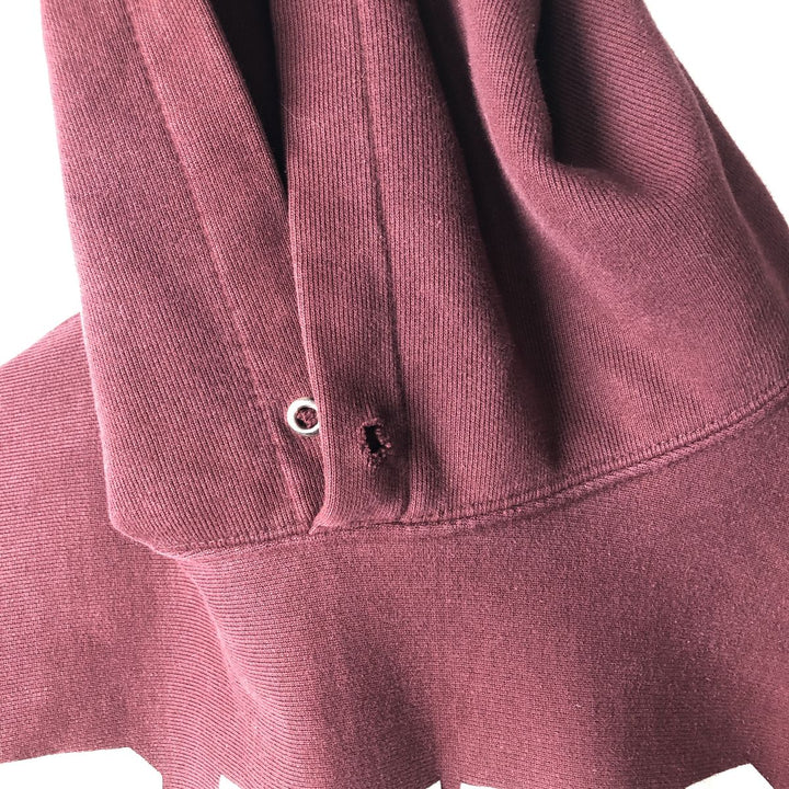 2000'S Champion Original Reverse Weave College Sweatshirt Pullover Hoodie, Men's Size XL (approx.) cotton red type Vintage Second Hand