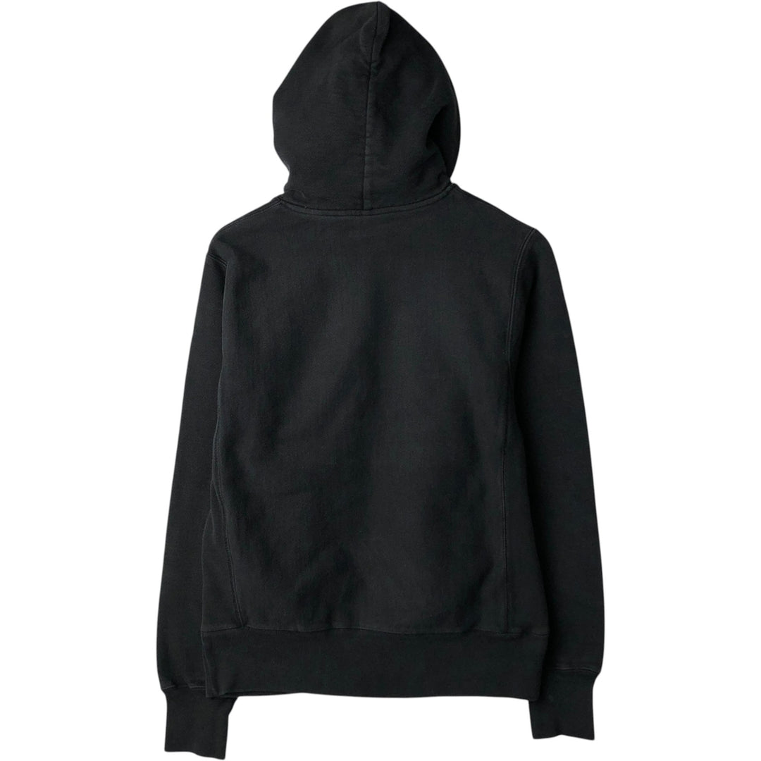 Champion REVERSE WEAVE College Sweat Full-Zip Hoodie, Men's Size S (approx.) cotton black type Vintage Second Hand