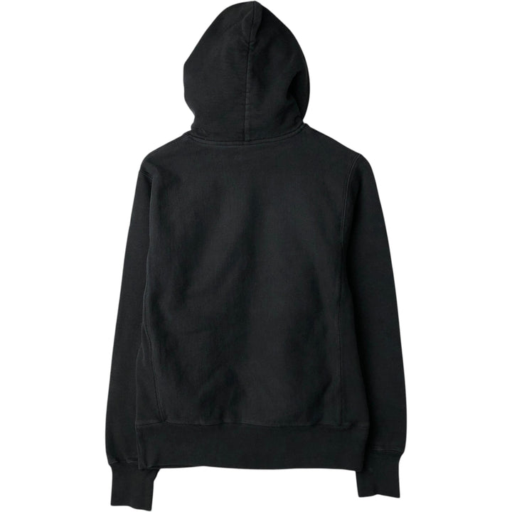 Champion REVERSE WEAVE College Sweat Full-Zip Hoodie, Men's Size S (approx.) cotton black type Vintage Second Hand
