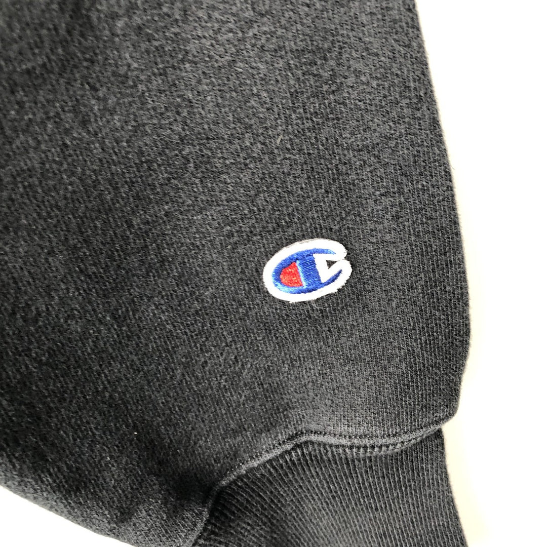Champion REVERSE WEAVE College Sweat Full-Zip Hoodie, Men's Size S (approx.) cotton black type Vintage Second Hand