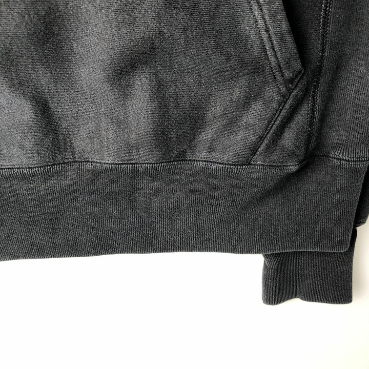 Champion REVERSE WEAVE College Sweat Full-Zip Hoodie, Men's Size S (approx.) cotton black type Vintage Second Hand