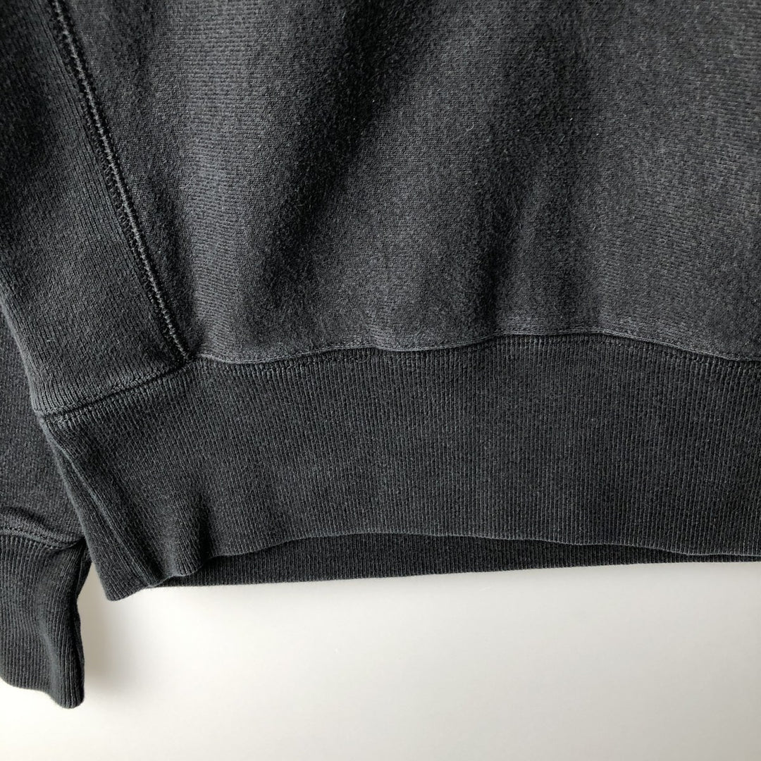 Champion REVERSE WEAVE College Sweat Full-Zip Hoodie, Men's Size S (approx.) cotton black type Vintage Second Hand
