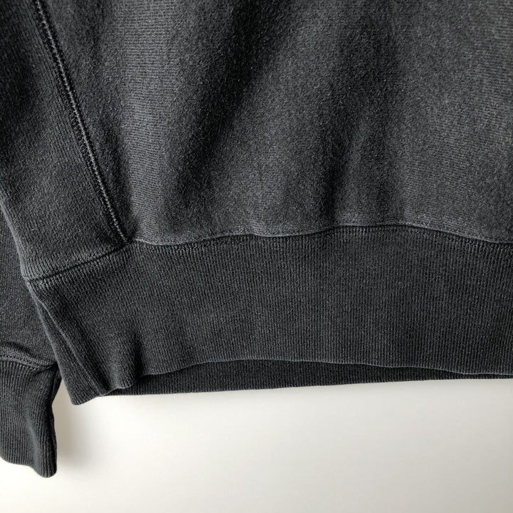 Champion REVERSE WEAVE College Sweat Full-Zip Hoodie, Men's Size S (approx.) cotton black type Vintage Second Hand