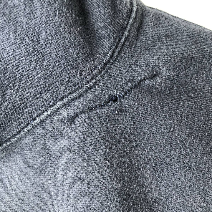 Champion REVERSE WEAVE College Sweat Full-Zip Hoodie, Men's Size M (approx.) cotton navy blue type Vintage Second Hand