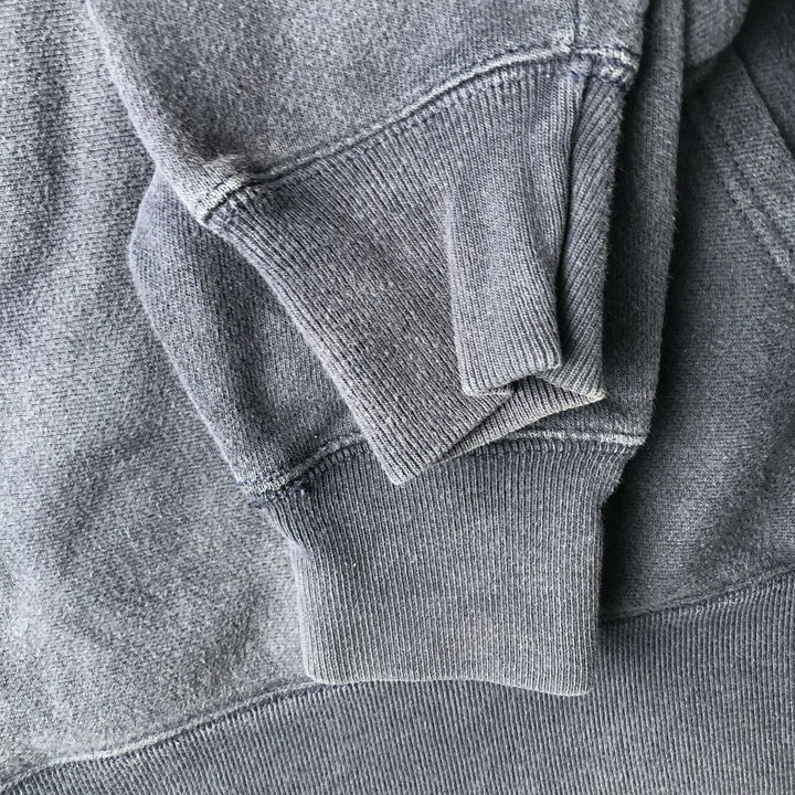 Champion REVERSE WEAVE College Sweat Full-Zip Hoodie, Men's Size M (approx.) cotton navy blue type Vintage Second Hand