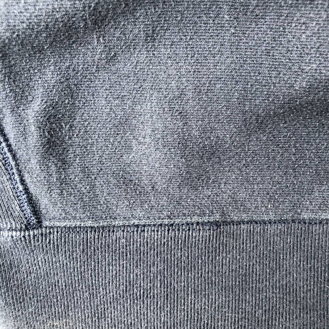 Champion REVERSE WEAVE College Sweat Full-Zip Hoodie, Men's Size M (approx.) cotton navy blue type Vintage Second Hand