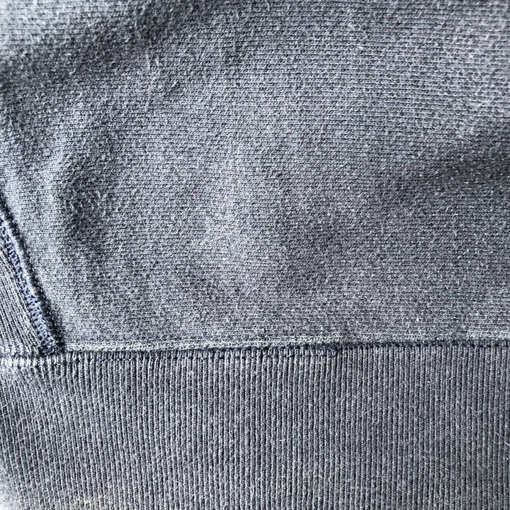 Champion REVERSE WEAVE College Sweat Full-Zip Hoodie, Men's Size M (approx.) cotton navy blue type Vintage Second Hand