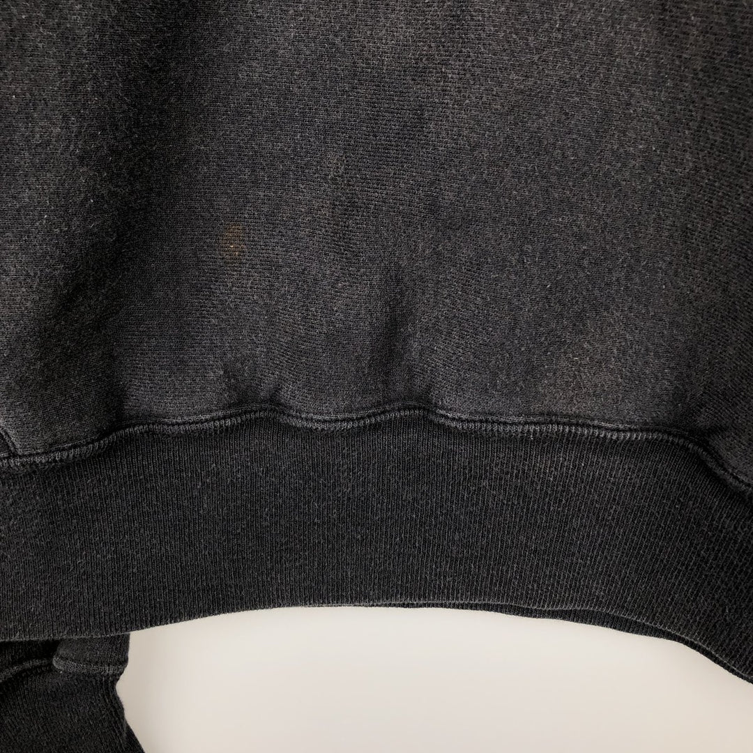 2000'S Champion sweatshirt pullover hoodie, men's size XL (approx.) cotton Charcoal Vintage Second Hand
