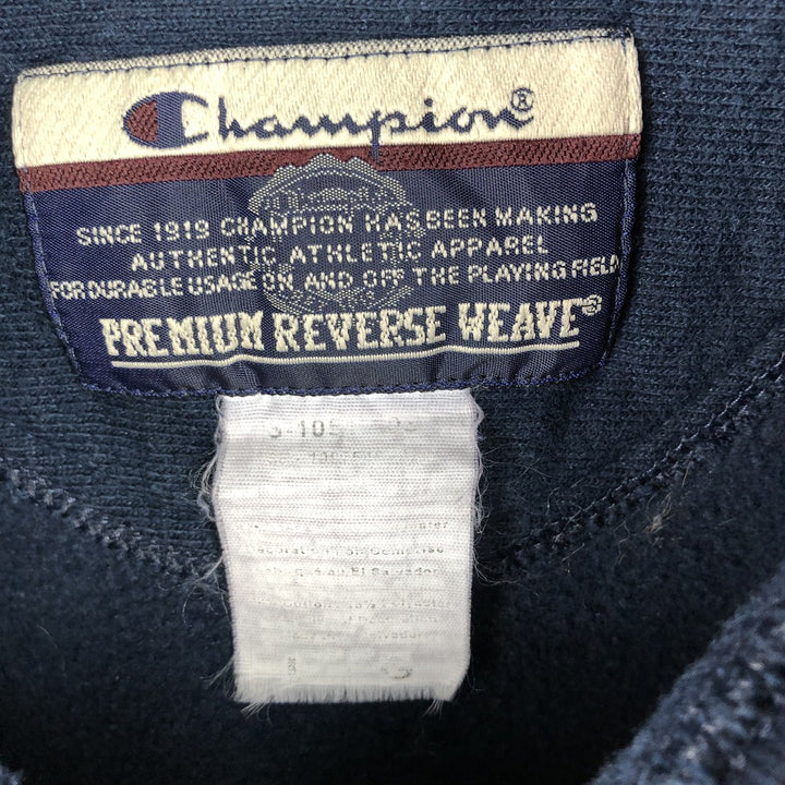 2000'S Champion sweatshirt pullover hoodie, men's size L (approx.) cotton navy blue type Vintage Second Hand
