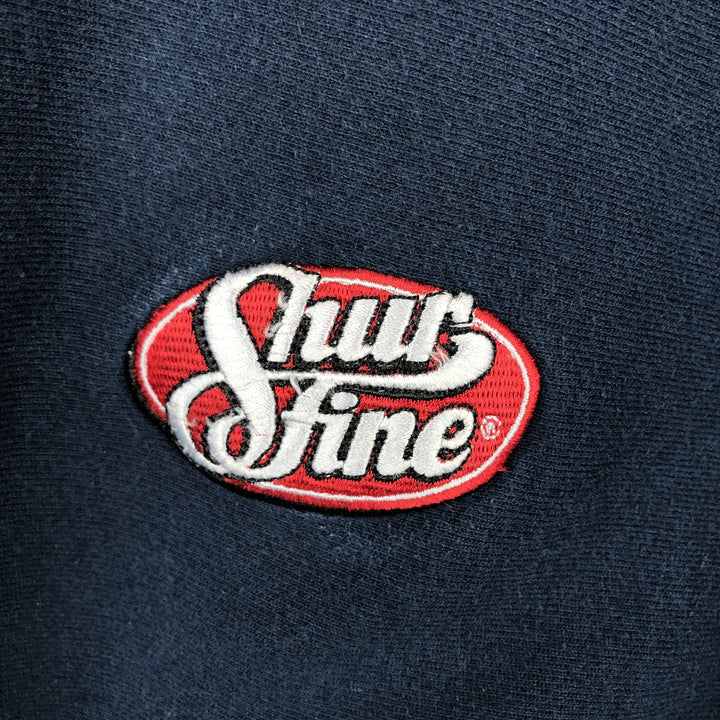 2000'S Champion sweatshirt pullover hoodie, men's size L (approx.) cotton navy blue type Vintage Second Hand