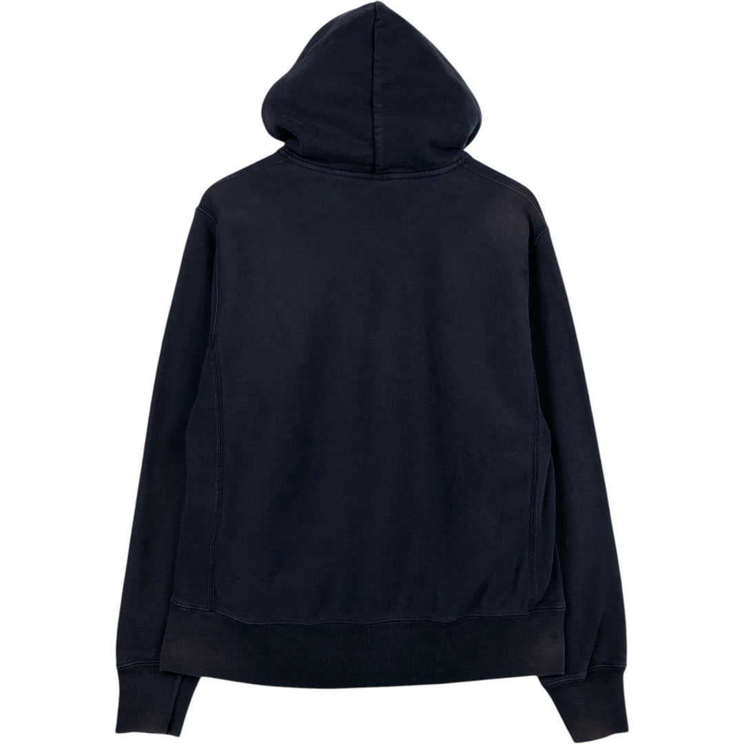 2000'S Champion Sweatshirt Pullover Hoodie, Men's Size M cotton navy blue type Vintage Second Hand