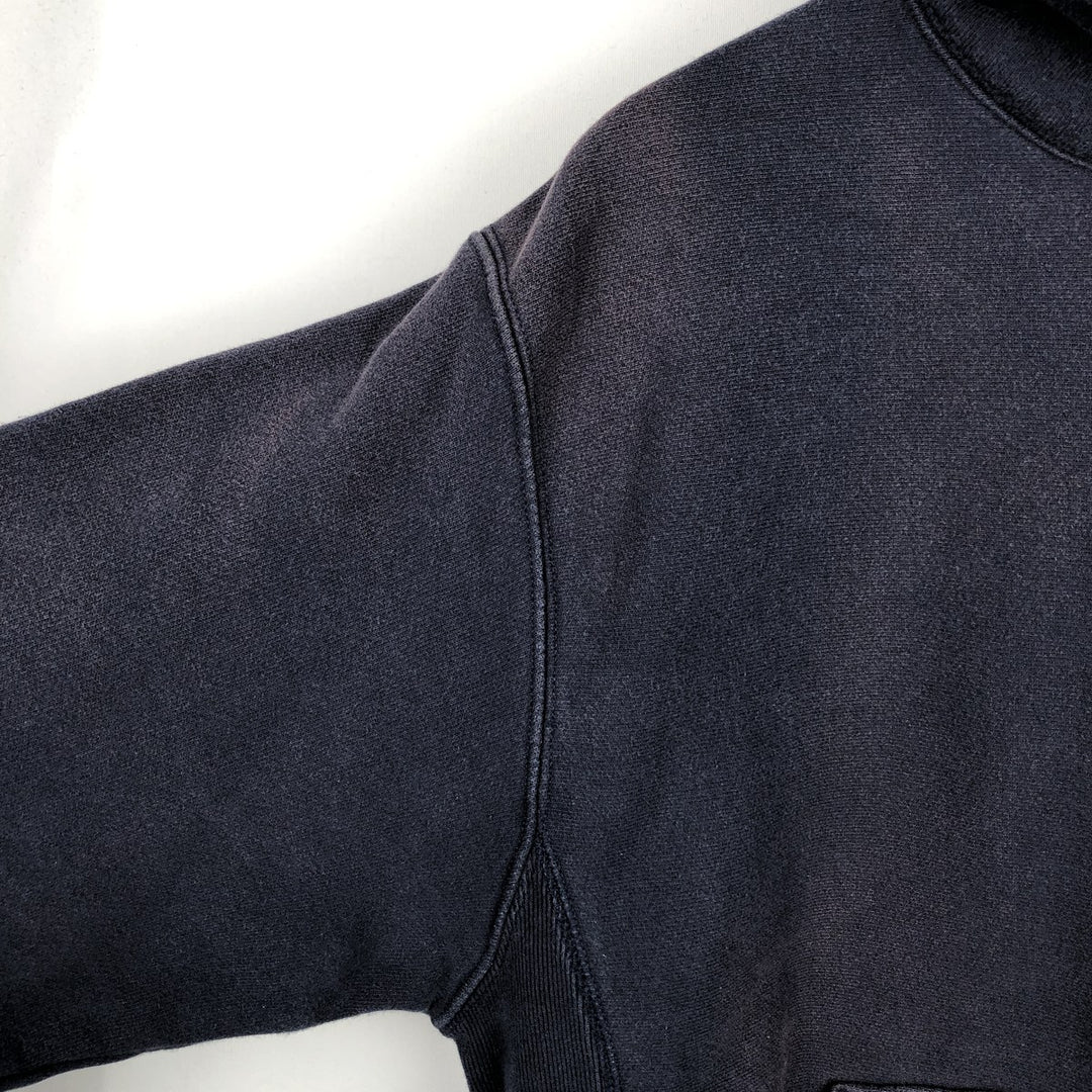 2000'S Champion Sweatshirt Pullover Hoodie, Men's Size M cotton navy blue type Vintage Second Hand