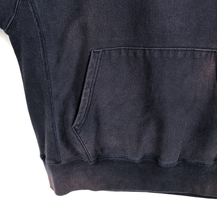 2000'S Champion Sweatshirt Pullover Hoodie, Men's Size M cotton navy blue type Vintage Second Hand