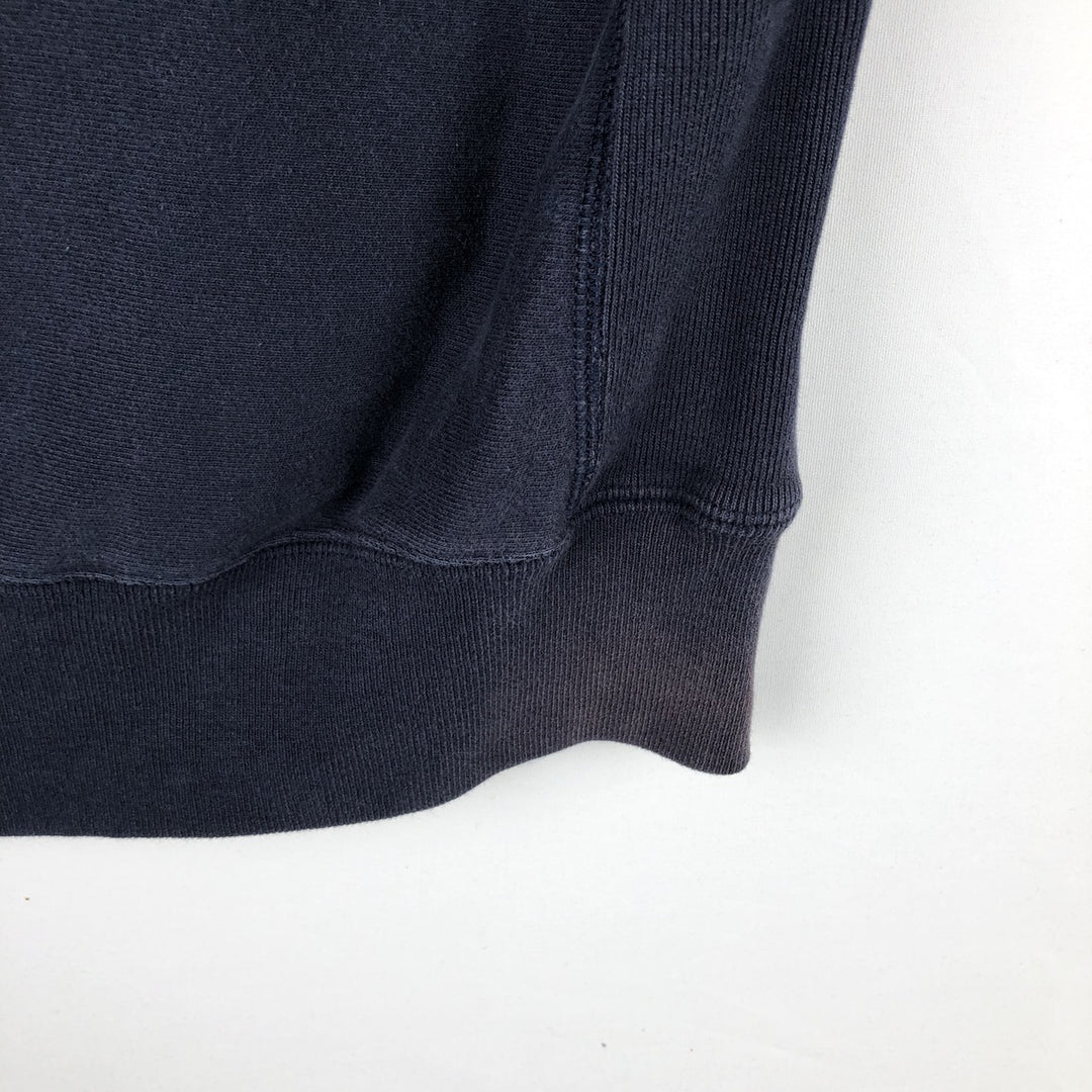 2000'S Champion Sweatshirt Pullover Hoodie, Men's Size M cotton navy blue type Vintage Second Hand