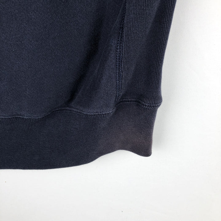 2000'S Champion Sweatshirt Pullover Hoodie, Men's Size M cotton navy blue type Vintage Second Hand