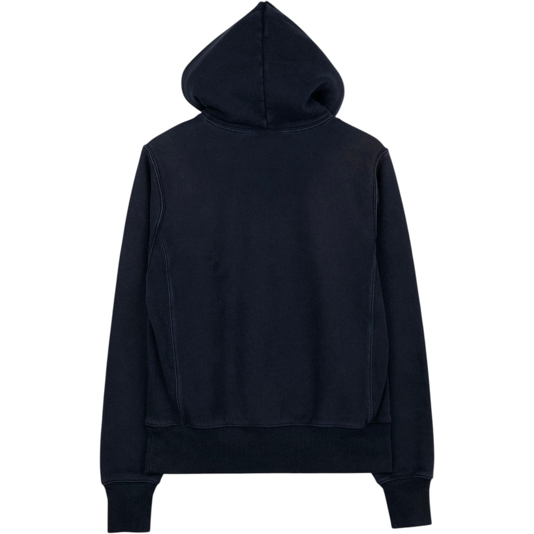 2000'S Champion sweatshirt pullover hoodie, men's size S (approx.) cotton navy blue type Vintage Second Hand