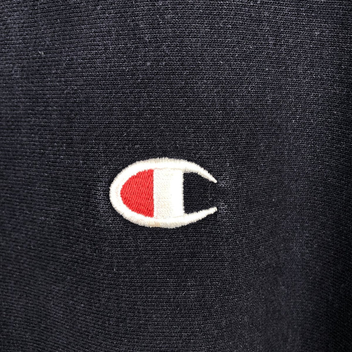 2000'S Champion sweatshirt pullover hoodie, men's size S (approx.) cotton navy blue type Vintage Second Hand