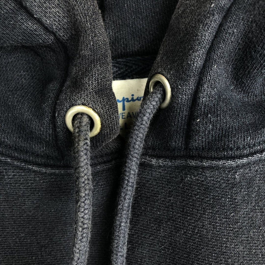 2000'S Champion sweatshirt pullover hoodie, men's size S (approx.) cotton navy blue type Vintage Second Hand