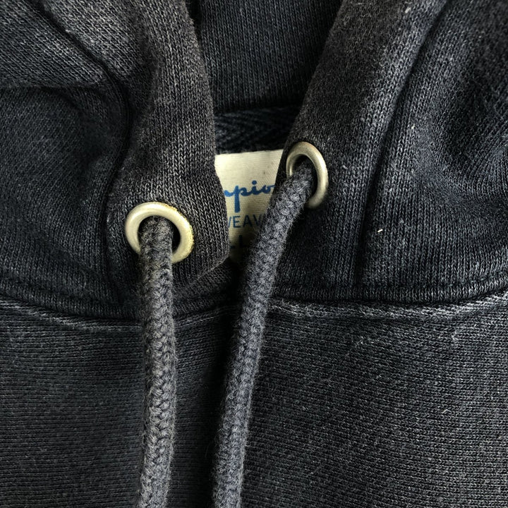 2000'S Champion sweatshirt pullover hoodie, men's size S (approx.) cotton navy blue type Vintage Second Hand
