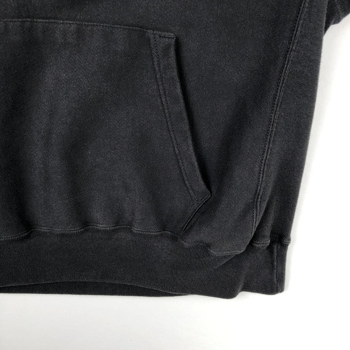 2000'S Champion College Sweatshirt Pullover Hoodie, Men's XL cotton black type Vintage Second Hand
