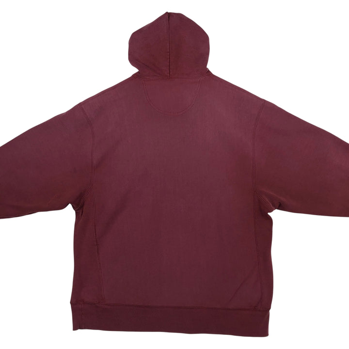 2000'S Champion College Sweatshirt Pullover Hoodie, Men's Size L cotton red type Vintage Second Hand