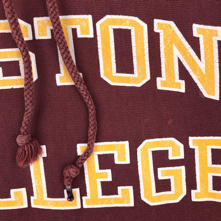 2000'S Champion College Sweatshirt Pullover Hoodie, Men's Size L cotton red type Vintage Second Hand