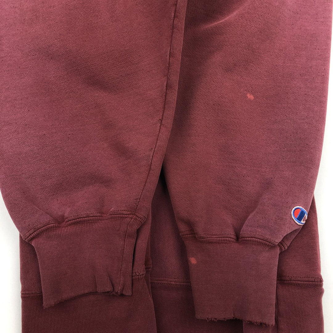 2000'S Champion College Sweatshirt Pullover Hoodie, Men's Size L cotton red type Vintage Second Hand