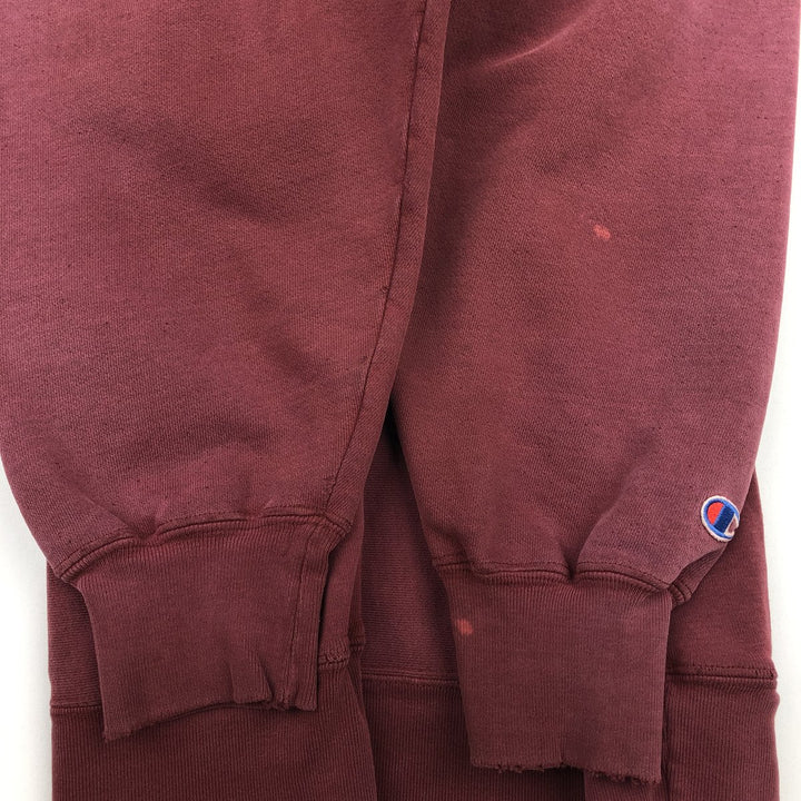 2000'S Champion College Sweatshirt Pullover Hoodie, Men's Size L cotton red type Vintage Second Hand