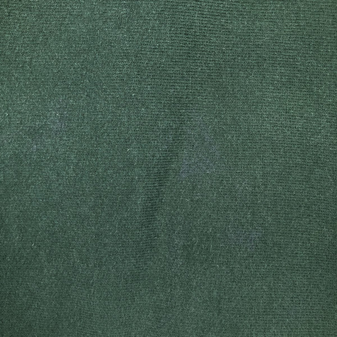 Champion REVERSE WEAVE College Character Sweatshirt Pullover Hoodie (Men's Size M) cotton Green type dark green Vintage Second Hand