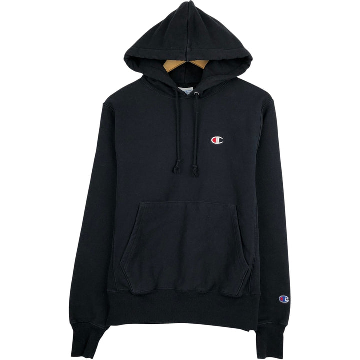 Champion REVERSE WEAVE Reverse Weave Sweat Pullover Hoodie Men's S cotton black type Vintage Second Hand