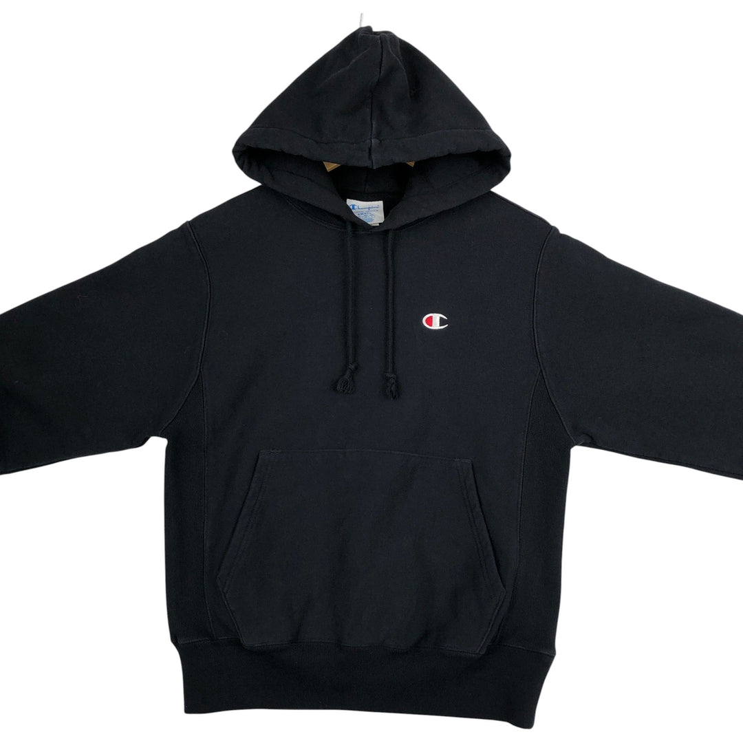 Champion REVERSE WEAVE Reverse Weave Sweat Pullover Hoodie Men's S cotton black type Vintage Second Hand