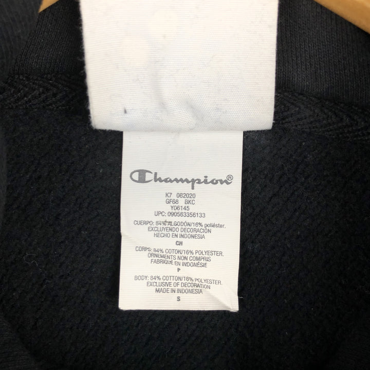 Champion REVERSE WEAVE Reverse Weave Sweat Pullover Hoodie Men's S cotton black type Vintage Second Hand