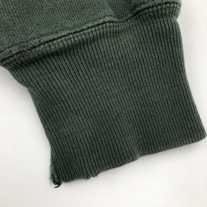 2000'S Champion PREMIUM REVERSE WEAVE Cut-off College Sweatshirt Pullover Hoodie (Men's Size S) cotton green type Vintage Second Hand