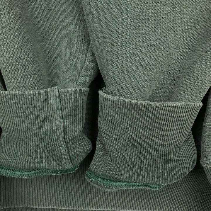 2000'S Champion PREMIUM REVERSE WEAVE Cut-off College Sweatshirt Pullover Hoodie (Men's Size S) cotton green type Vintage Second Hand