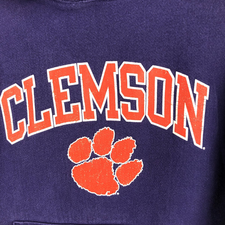 Champion REVERSE WEAVE Reverse Weave College Sweat Pullover Hoodie Men's L size cotton purple type Vintage Second Hand