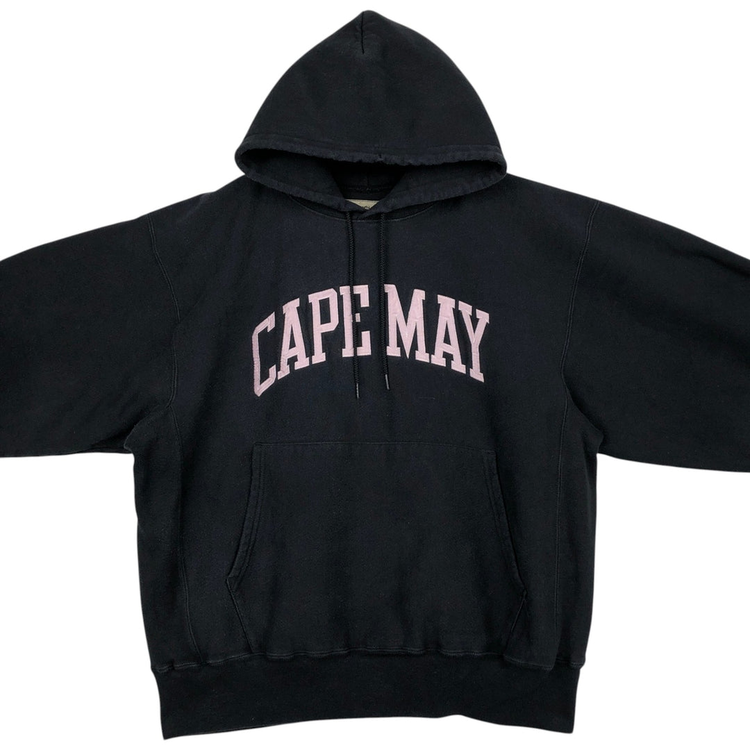 00'S Champion Premium Reverse Weave College Sweat Pullover Hoodie, Men's Size L cotton navy blue type Vintage Second Hand