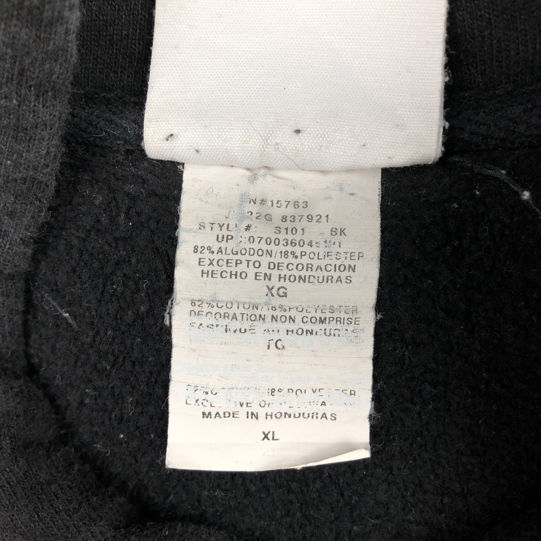 Champion REVERSE WEAVE Reverse Weave Sweat Pullover Hoodie Men's XL cotton black type Vintage Second Hand