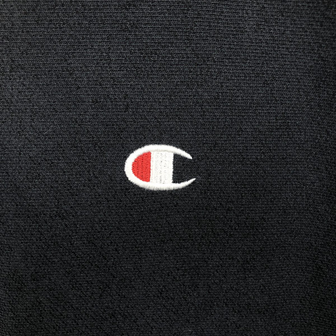 Champion REVERSE WEAVE Reverse Weave Sweat Pullover Hoodie Men's M cotton black type Vintage Second Hand
