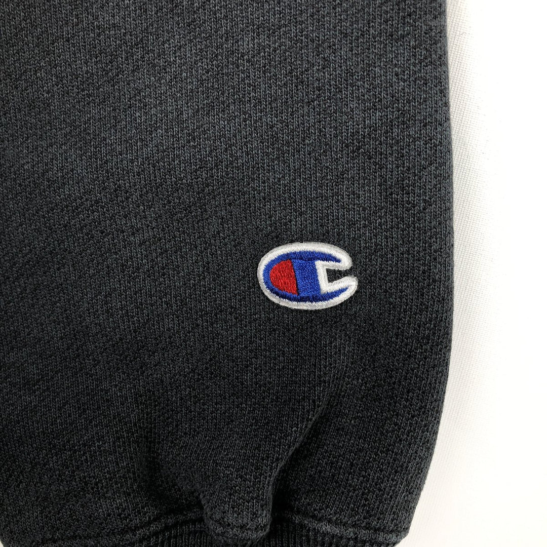 Champion REVERSE WEAVE Reverse Weave Sweat Pullover Hoodie Men's M cotton black type Vintage Second Hand