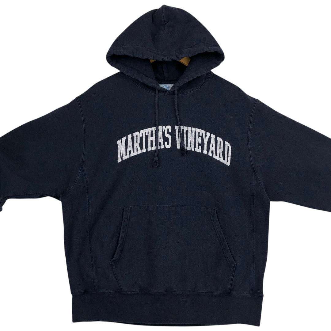 Champion REVERSE WEAVE Reverse Weave Sweat Pullover Hoodie Men's L size cotton navy blue type Vintage Second Hand