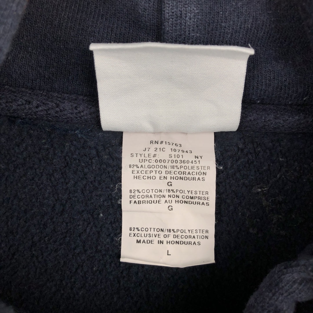 Champion REVERSE WEAVE Reverse Weave Sweat Pullover Hoodie Men's L size cotton navy blue type Vintage Second Hand