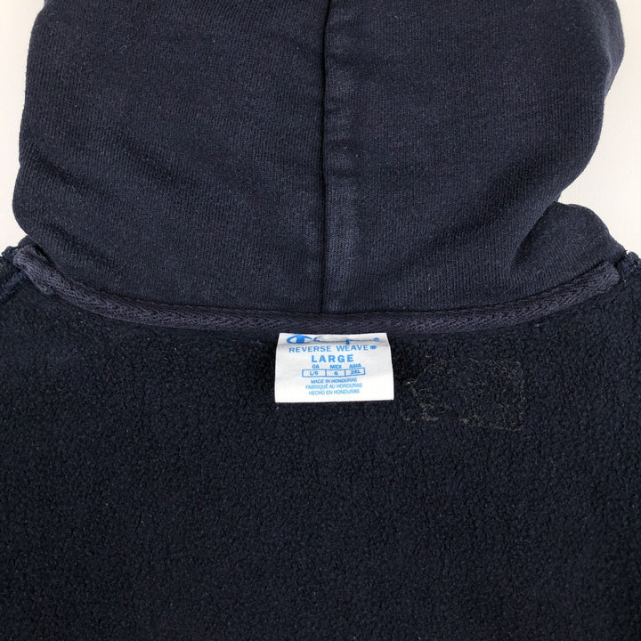Champion REVERSE WEAVE Reverse Weave Sweat Pullover Hoodie Men's L size cotton navy blue type Vintage Second Hand