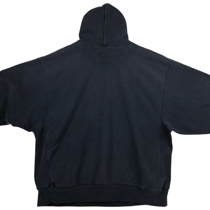 2000'S Champion PREMIUM REVERSE WEAVE Advertising Sweatshirt Pullover Hoodie, Men's XXL equivalent. cotton black type Vintage Second Hand