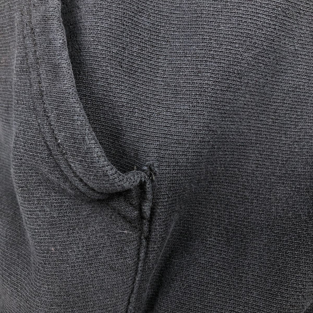 2000'S Champion PREMIUM REVERSE WEAVE Advertising Sweatshirt Pullover Hoodie, Men's XXL equivalent. cotton black type Vintage Second Hand